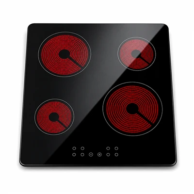 Electric Cooktop Glass Panel